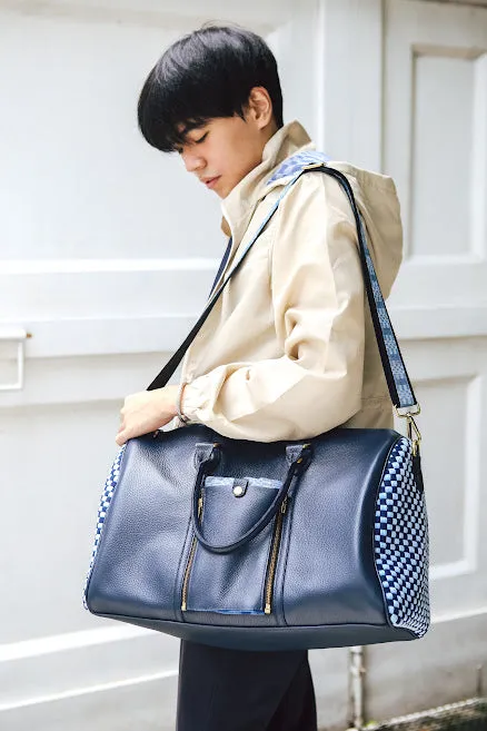 [Ready Today] Duffle Bag Monochrome Navy