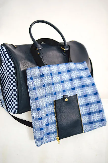 [Ready Today] Duffle Bag Monochrome Navy