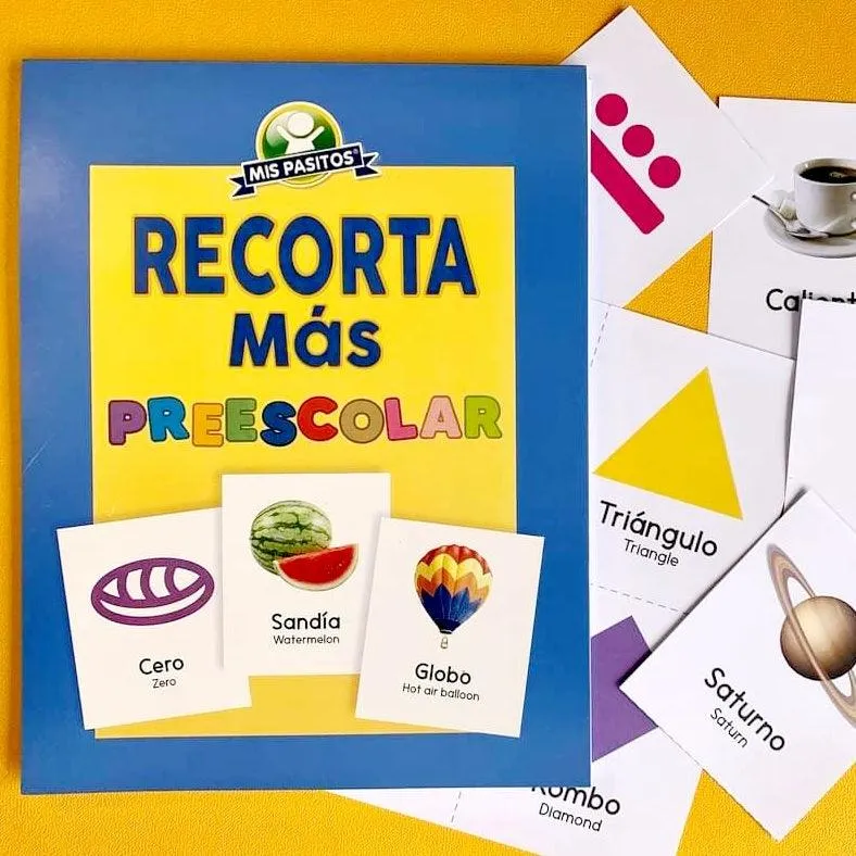 Recorta Mas Preescolar Book