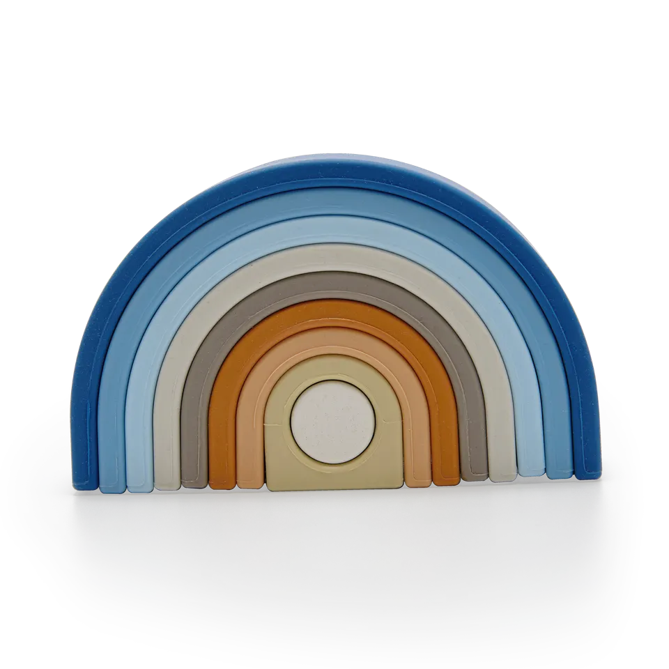 Silicone Rainbow Blue