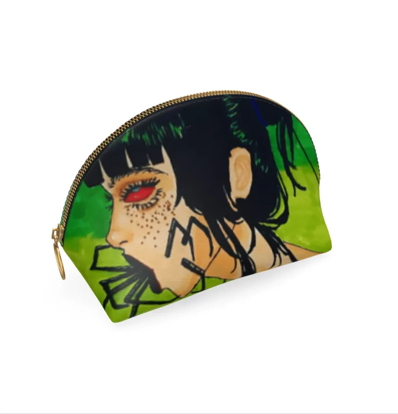 Spider Leather Coin Purse