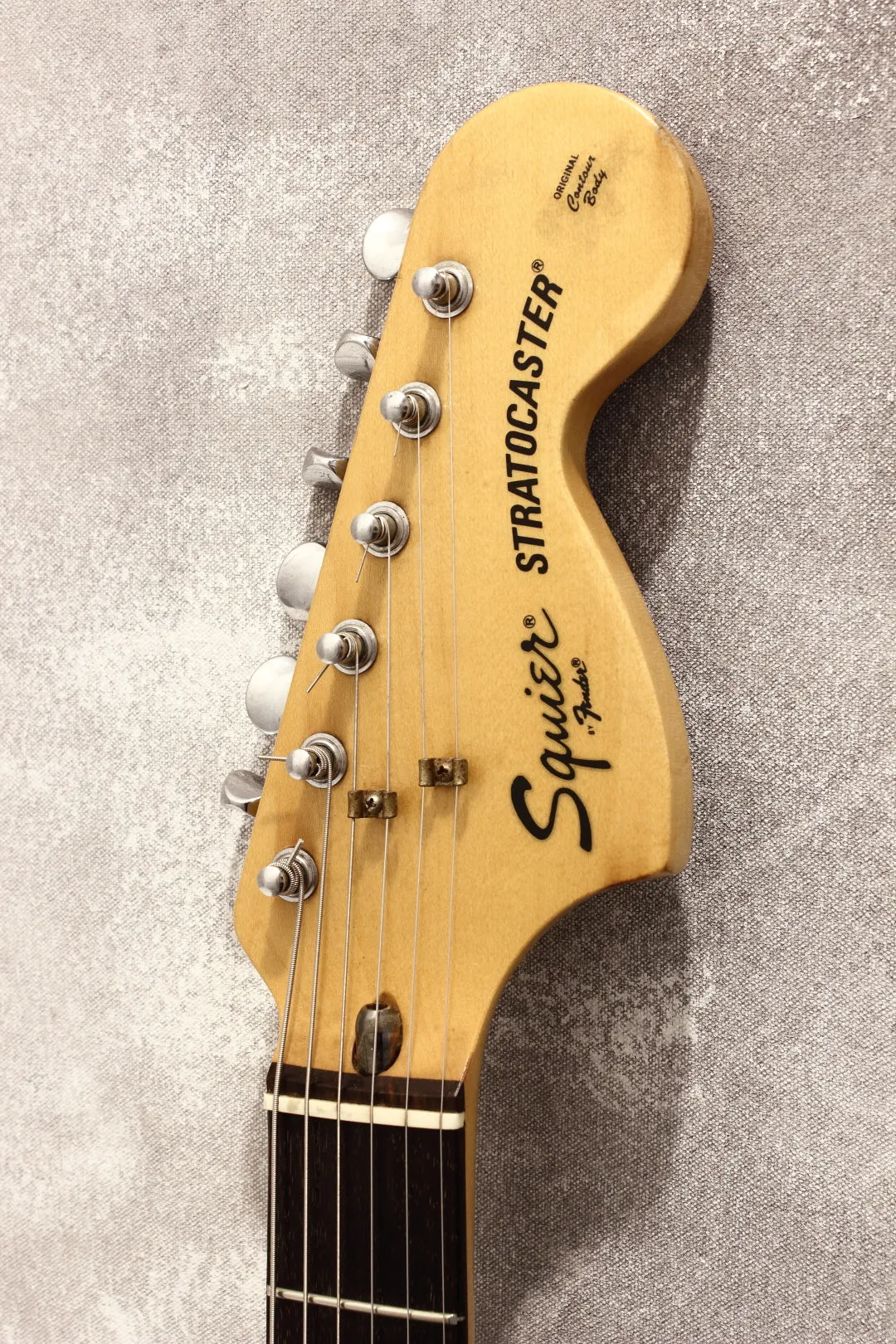 Squier Japan Stratocaster CST30 Blue Gum Sparkle SQ Serial 1984