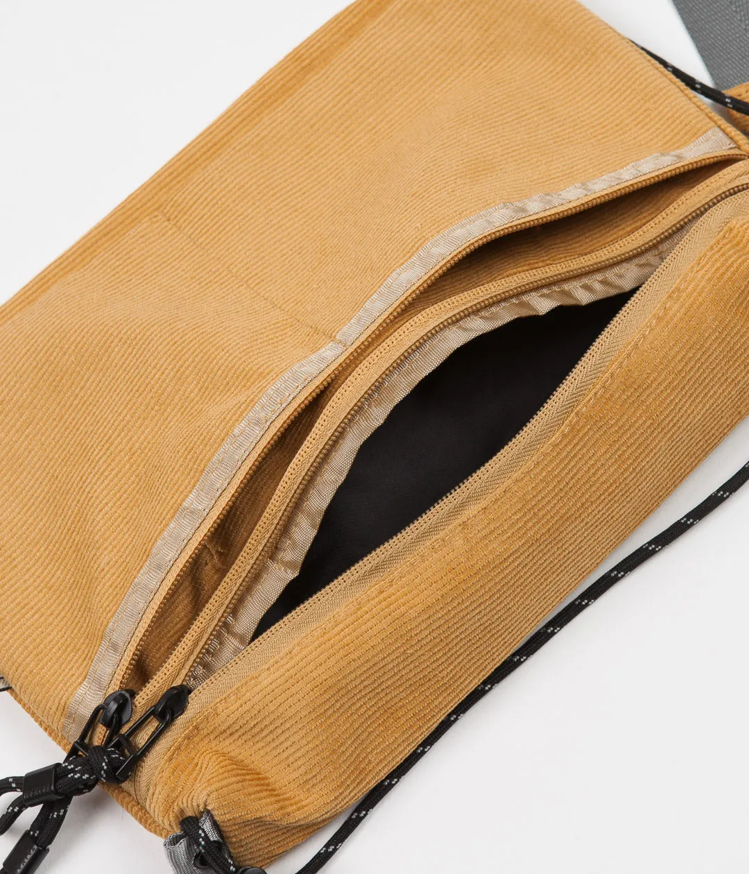 Taikan Everything Sacoche Bag Corduroy - Tan - Large
