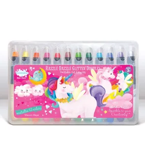 The Piggy Story Glitter Doodle Gel Crayons