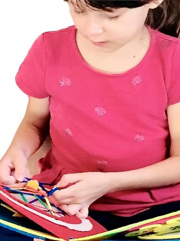 Threading Quiet Book Page