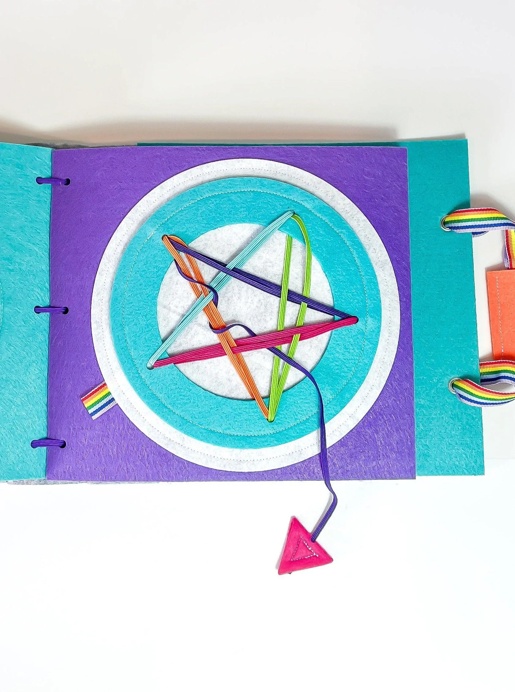 Threading Quiet Book Page