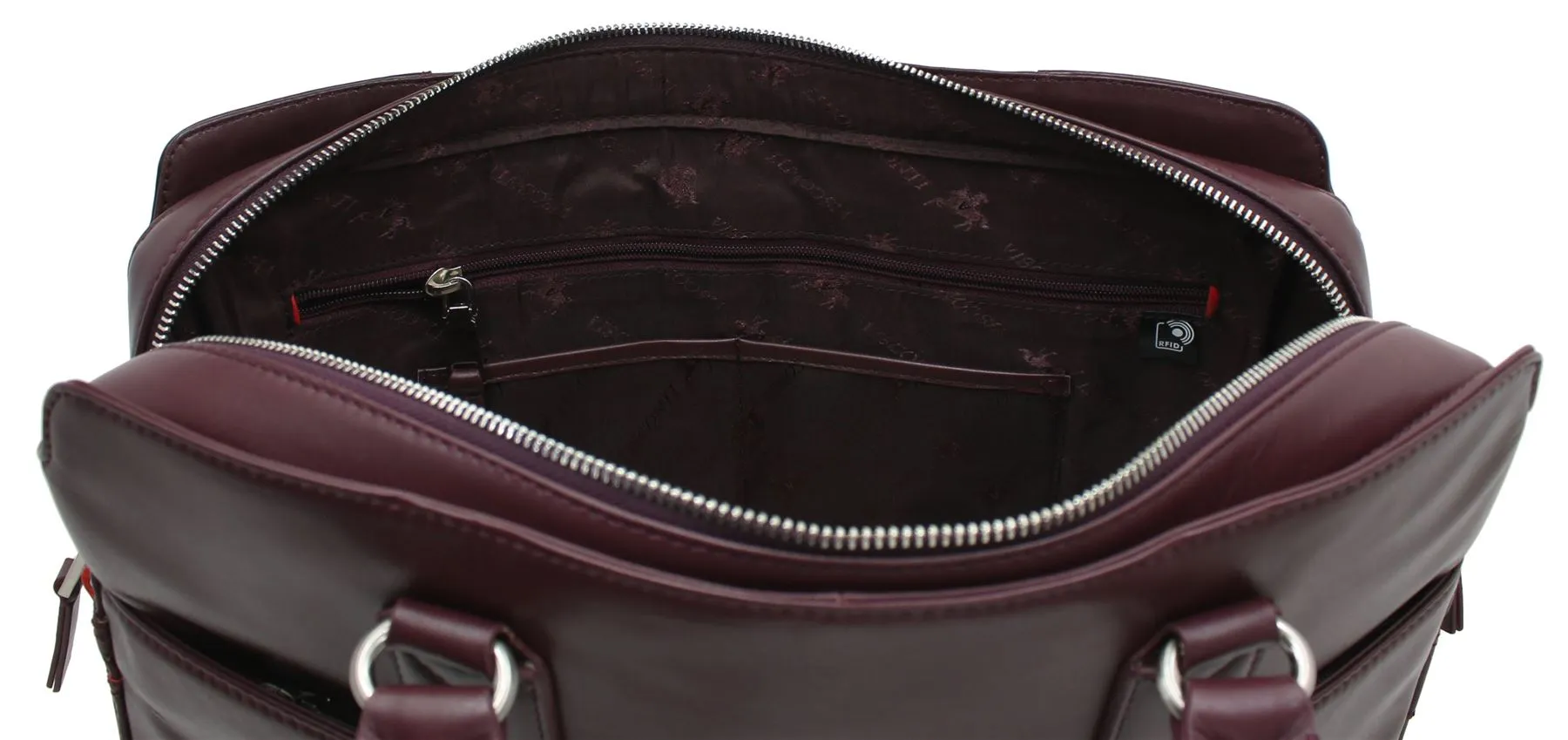 Visconti Leather Harriet 13 inch Laptop Work Bag WB70