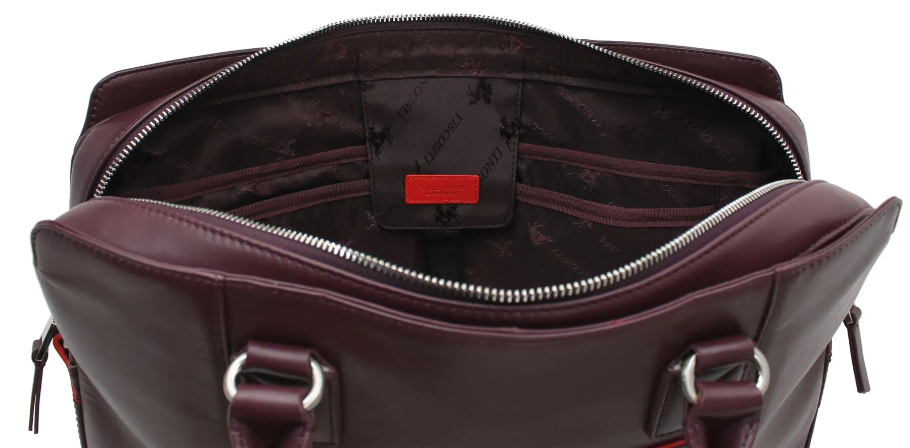 Visconti Leather Harriet 13 inch Laptop Work Bag WB70