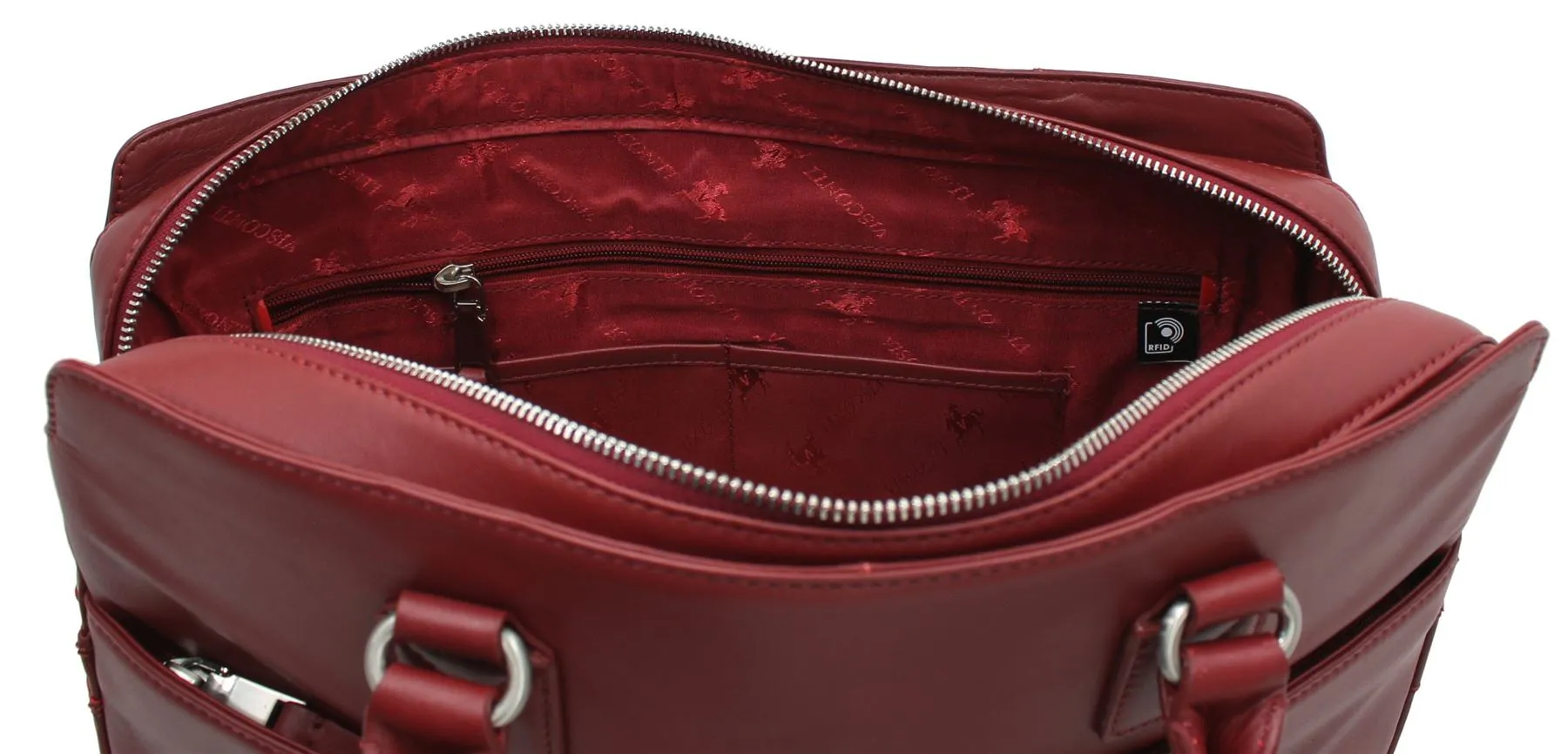 Visconti Leather Harriet 13 inch Laptop Work Bag WB70