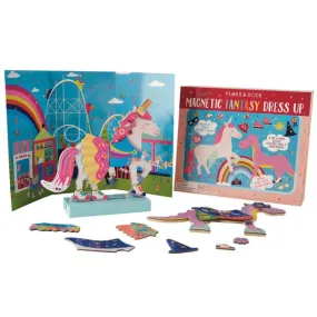 Wooden Magnetic Dress Up Toys, Fantasy Pets